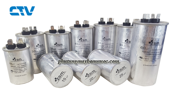 Cách phân biệt tụ đề và tụ ngậm trong các máy bơm nước một pha