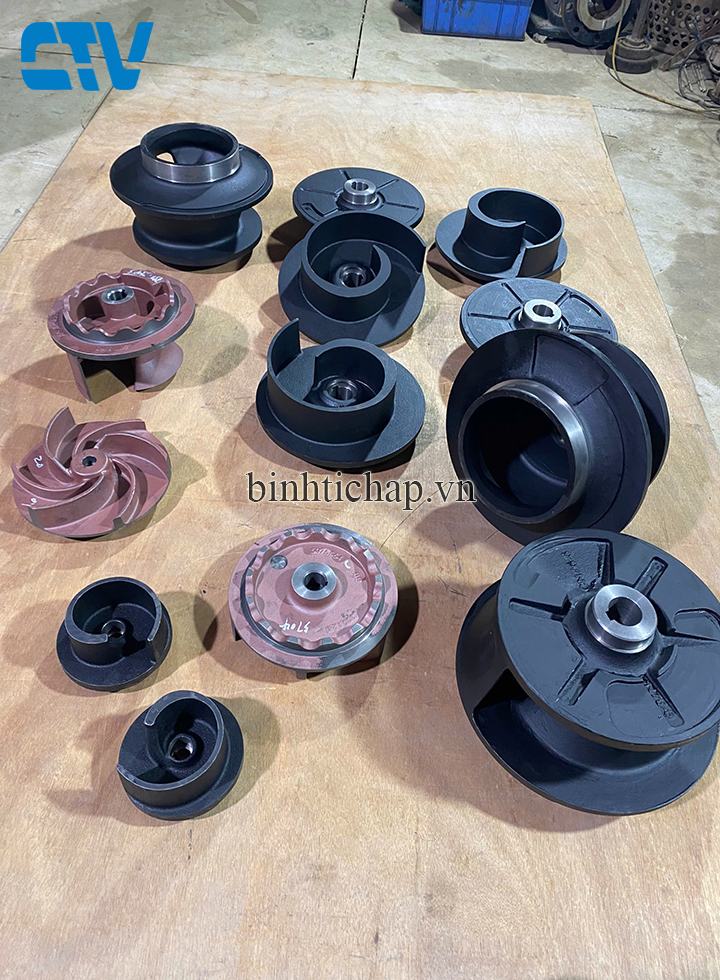 Cánh bơm (Impeller) – Các loại và vật liệu