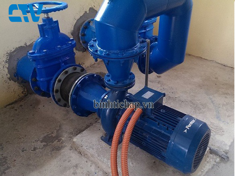 Nguyên nhân và cách khắc phục máy bơm trục ngang lên nước yếu