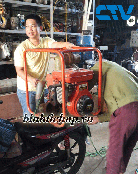 Đơn vị cho thuê máy bơm nước chạy xăng tại Hà Nội